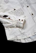 画像をギャラリービューアに読み込む, Aleksandr Manamis HERBARIUM NOTES CLASSIC SHIRT (HERBARIUM NOTES)