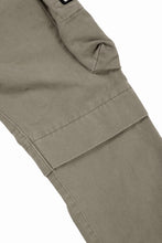 画像をギャラリービューアに読み込む, A.F ARTEFACT exclusive SOLID CARGO PANTS / BIO-WASHED CHINO CLOTH (BEIGE)