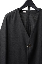 画像をギャラリービューアに読み込む, KLASICA "BELLE-SW" 2B V-CUT WORK JACKET / AMBIENCE ANTIQUE DRAPER (CACAO NIB)