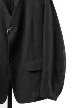 画像をギャラリービューアに読み込む, KLASICA "BELLE-SW" 2B V-CUT WORK JACKET / AMBIENCE ANTIQUE DRAPER (CACAO NIB)