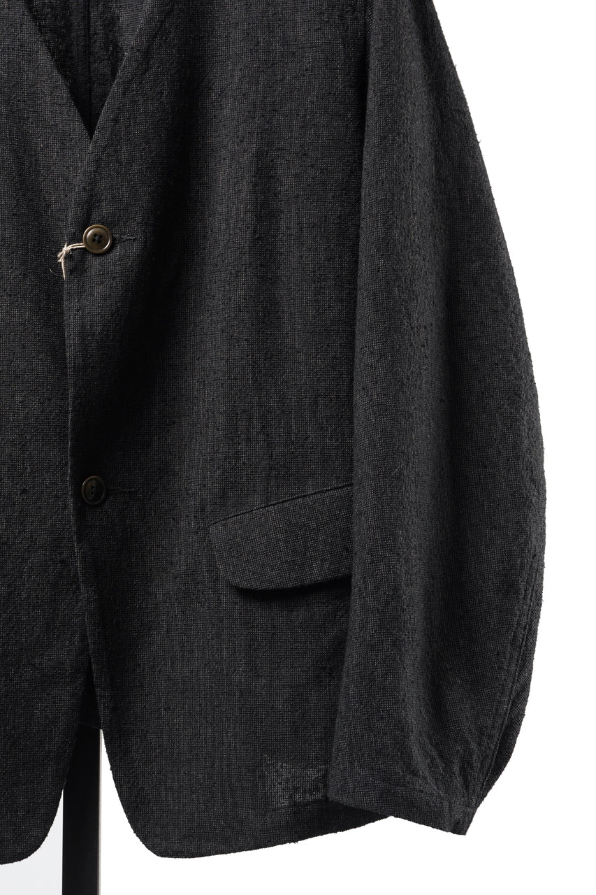 画像をギャラリービューアに読み込む, KLASICA "BELLE-SW" 2B V-CUT WORK JACKET / AMBIENCE ANTIQUE DRAPER (CACAO NIB)