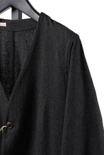 画像をギャラリービューアに読み込む, KLASICA "BELLE-SW" 2B V-CUT WORK JACKET / AMBIENCE ANTIQUE DRAPER (CACAO NIB)