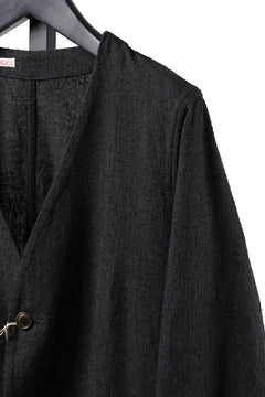 画像をギャラリービューアに読み込む, KLASICA "BELLE-SW" 2B V-CUT WORK JACKET / AMBIENCE ANTIQUE DRAPER (CACAO NIB)