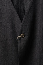 画像をギャラリービューアに読み込む, KLASICA "BELLE-SW" 2B V-CUT WORK JACKET / AMBIENCE ANTIQUE DRAPER (CACAO NIB)