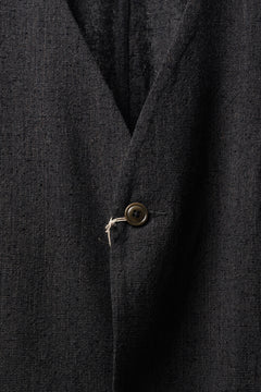 画像をギャラリービューアに読み込む, KLASICA "BELLE-SW" 2B V-CUT WORK JACKET / AMBIENCE ANTIQUE DRAPER (CACAO NIB)