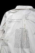 画像をギャラリービューアに読み込む, Aleksandr Manamis HERBARIUM NOTES CLASSIC SHIRT (HERBARIUM NOTES)
