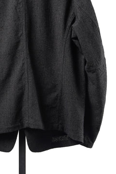 画像をギャラリービューアに読み込む, KLASICA "BELLE-SW" 2B V-CUT WORK JACKET / AMBIENCE ANTIQUE DRAPER (CACAO NIB)