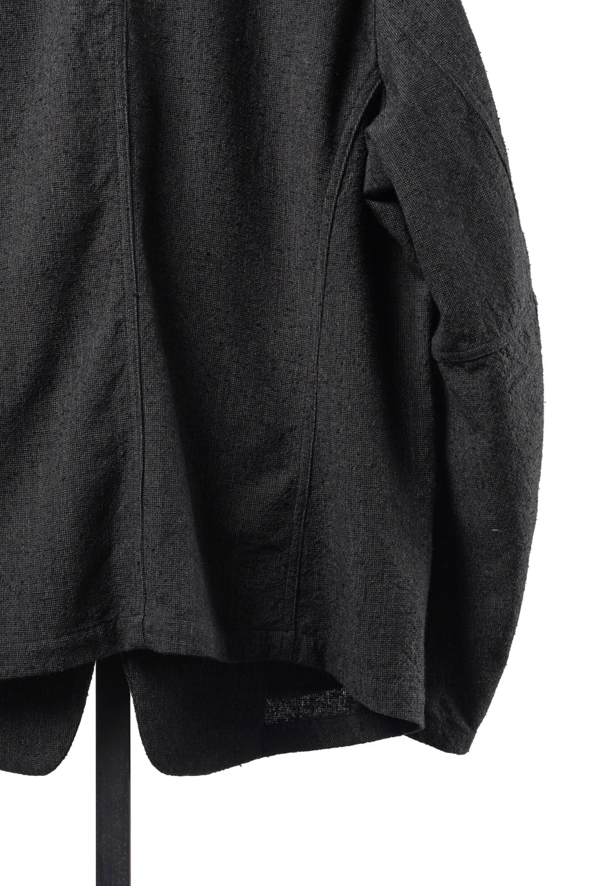 画像をギャラリービューアに読み込む, KLASICA "BELLE-SW" 2B V-CUT WORK JACKET / AMBIENCE ANTIQUE DRAPER (CACAO NIB)