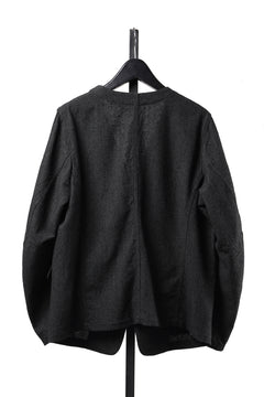 画像をギャラリービューアに読み込む, KLASICA "BELLE-SW" 2B V-CUT WORK JACKET / AMBIENCE ANTIQUE DRAPER (CACAO NIB)