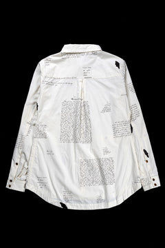 画像をギャラリービューアに読み込む, Aleksandr Manamis HERBARIUM NOTES CLASSIC SHIRT (HERBARIUM NOTES)