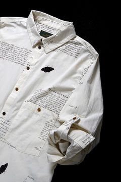 画像をギャラリービューアに読み込む, Aleksandr Manamis HERBARIUM NOTES CLASSIC SHIRT (HERBARIUM NOTES)