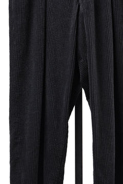 画像をギャラリービューアに読み込む, KLASICA "PACE-CD" WIDE AND TAPERED SILENT TROUSERS / HI-SOFT FINISHED 5-WALE CORDUROY (IRON)