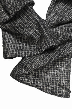 画像をギャラリービューアに読み込む, A.F ARTEFACT TUCK CARGO PANTS / LUXURY TWEED (BLACK x GOLD)