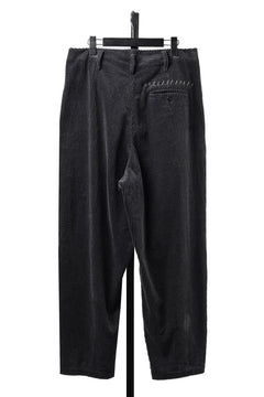 画像をギャラリービューアに読み込む, KLASICA "PACE-CD" WIDE AND TAPERED SILENT TROUSERS / HI-SOFT FINISHED 5-WALE CORDUROY (IRON)