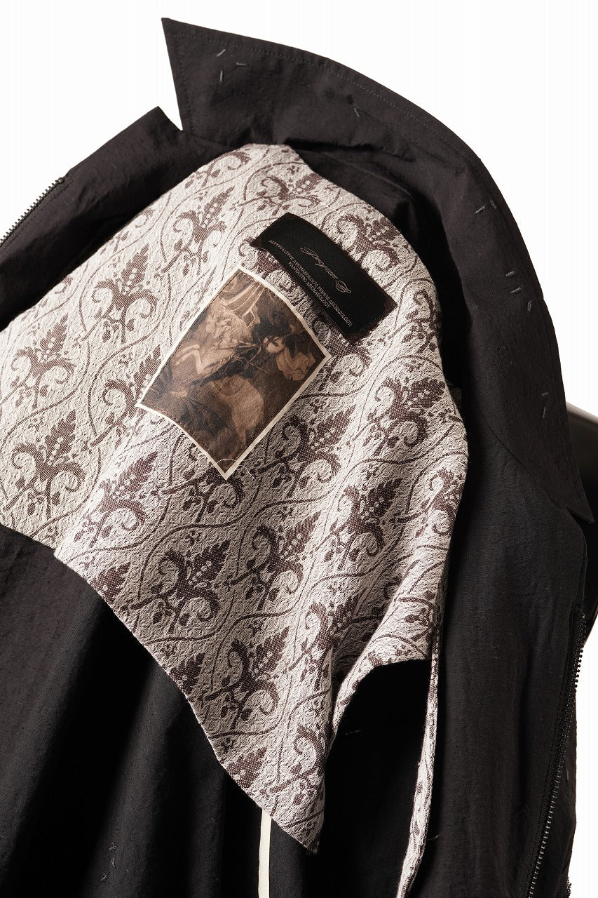 画像をギャラリービューアに読み込む, Professor.E DOTS COACH JACKET (BLACK)