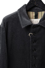 画像をギャラリービューアに読み込む, KLASICA "IRWELL-CD" WIDE ARM VOLUME BLOUSON / HI-SOFT FINISHED 5-WALE CORDUROY (IRON)
