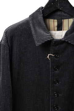 画像をギャラリービューアに読み込む, KLASICA "IRWELL-CD" WIDE ARM VOLUME BLOUSON / HI-SOFT FINISHED 5-WALE CORDUROY (IRON)