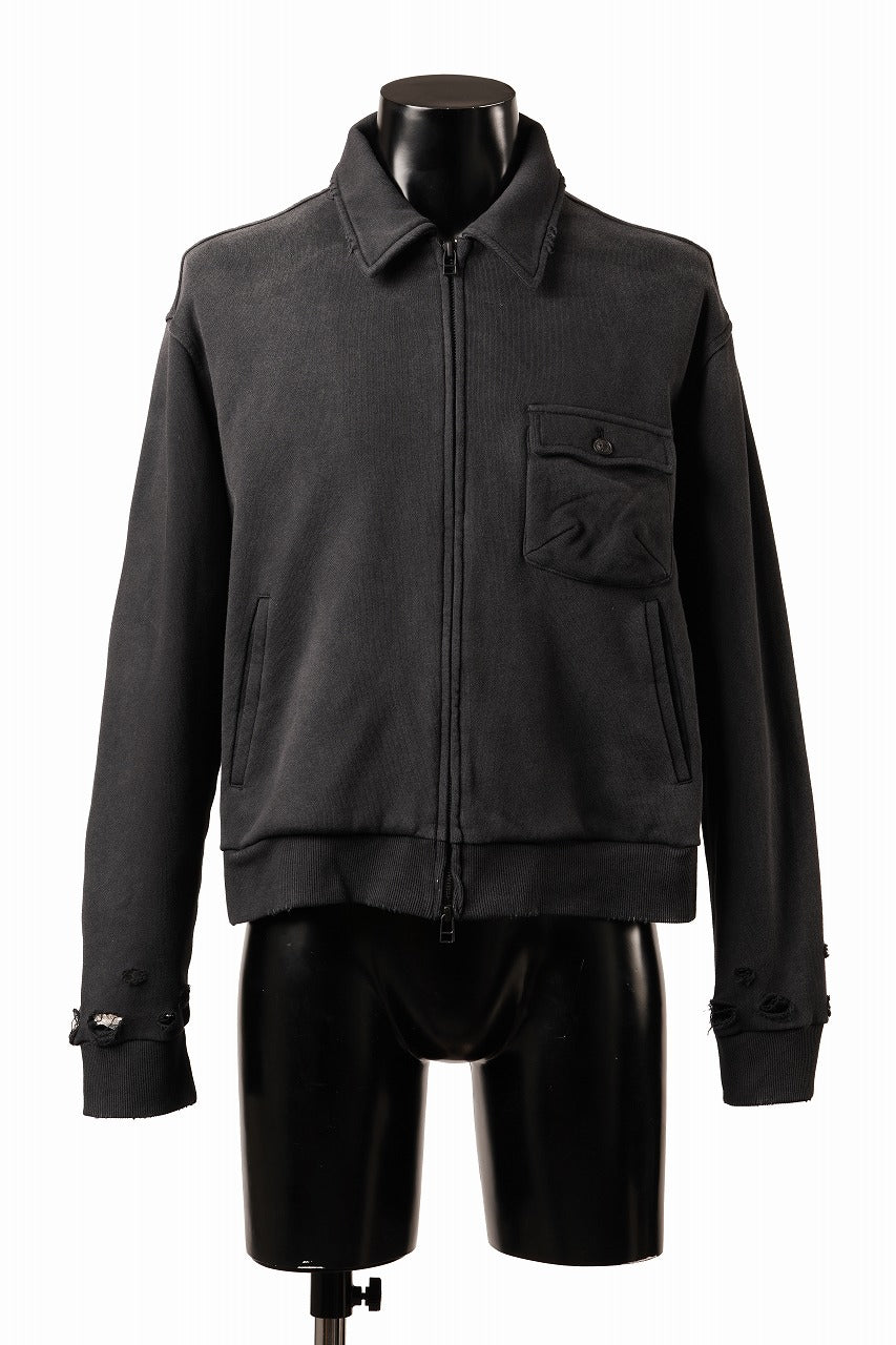 画像をギャラリービューアに読み込む, Professor.E AGED SINGLE POCKET JACKET (WASHED BLACK)