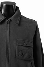 画像をギャラリービューアに読み込む, Professor.E AGED SINGLE POCKET JACKET (WASHED BLACK)