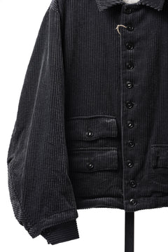 画像をギャラリービューアに読み込む, KLASICA "IRWELL-CD" WIDE ARM VOLUME BLOUSON / HI-SOFT FINISHED 5-WALE CORDUROY (IRON)