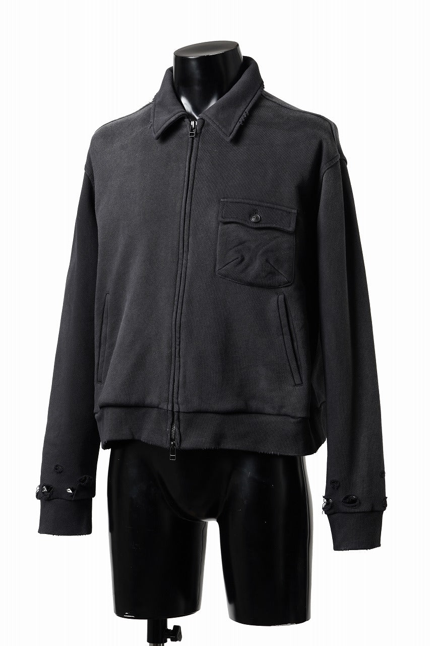 画像をギャラリービューアに読み込む, Professor.E AGED SINGLE POCKET JACKET (WASHED BLACK)