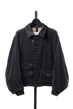 画像をギャラリービューアに読み込む, KLASICA "IRWELL-CD" WIDE ARM VOLUME BLOUSON / HI-SOFT FINISHED 5-WALE CORDUROY (IRON)
