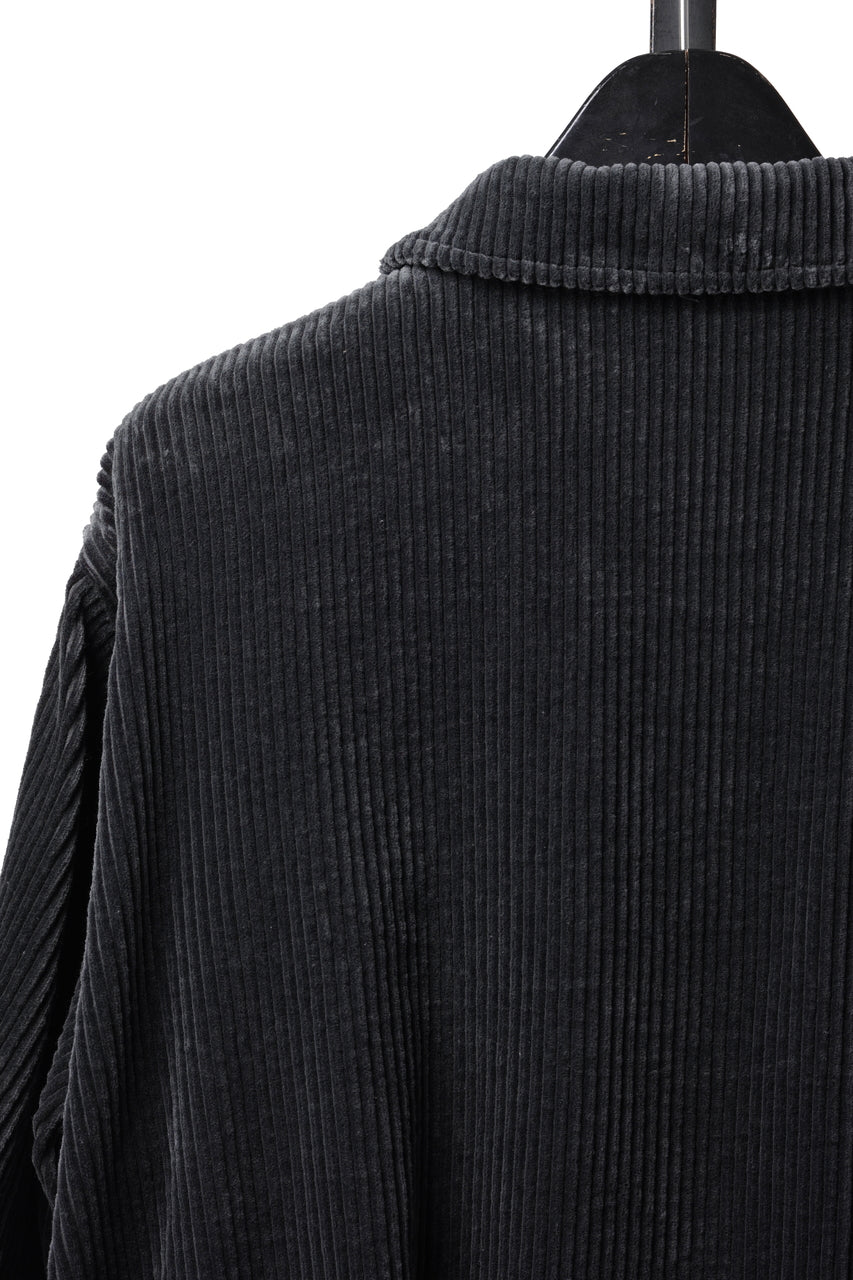 画像をギャラリービューアに読み込む, KLASICA "IRWELL-CD" WIDE ARM VOLUME BLOUSON / HI-SOFT FINISHED 5-WALE CORDUROY (IRON)