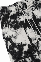 画像をギャラリービューアに読み込む, A.F ARTEFACT FLAP CARGO SAROUEL SKINNY / MOTTLED DYING (BLACK x IVORY)