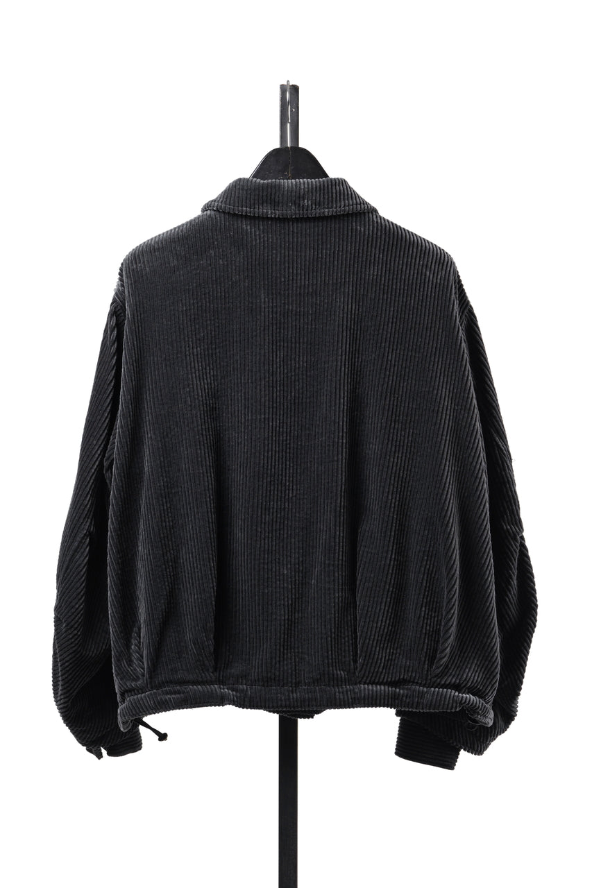 画像をギャラリービューアに読み込む, KLASICA "IRWELL-CD" WIDE ARM VOLUME BLOUSON / HI-SOFT FINISHED 5-WALE CORDUROY (IRON)