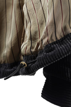 画像をギャラリービューアに読み込む, KLASICA "IRWELL-CD" WIDE ARM VOLUME BLOUSON / HI-SOFT FINISHED 5-WALE CORDUROY (IRON)