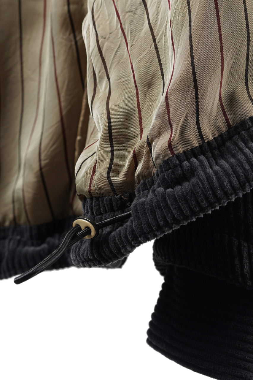 画像をギャラリービューアに読み込む, KLASICA "IRWELL-CD" WIDE ARM VOLUME BLOUSON / HI-SOFT FINISHED 5-WALE CORDUROY (IRON)