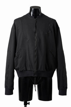 画像をギャラリービューアに読み込む, Professor.E EMBROIDERED ZIPPER JACKET (BLACK)