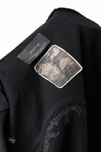 画像をギャラリービューアに読み込む, Professor.E EMBROIDERED ZIPPER JACKET (BLACK)