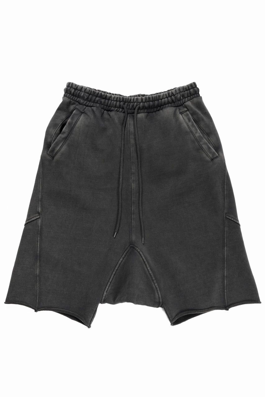 entire studios HEAVY DROP SHORT PANTS (WASHED BLACK)