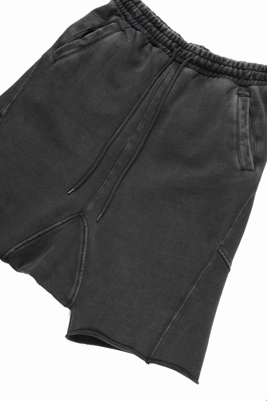 entire studios HEAVY DROP SHORT PANTS (WASHED BLACK)