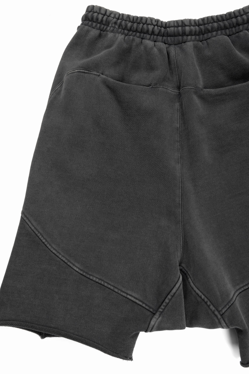 entire studios HEAVY DROP SHORT PANTS (WASHED BLACK)