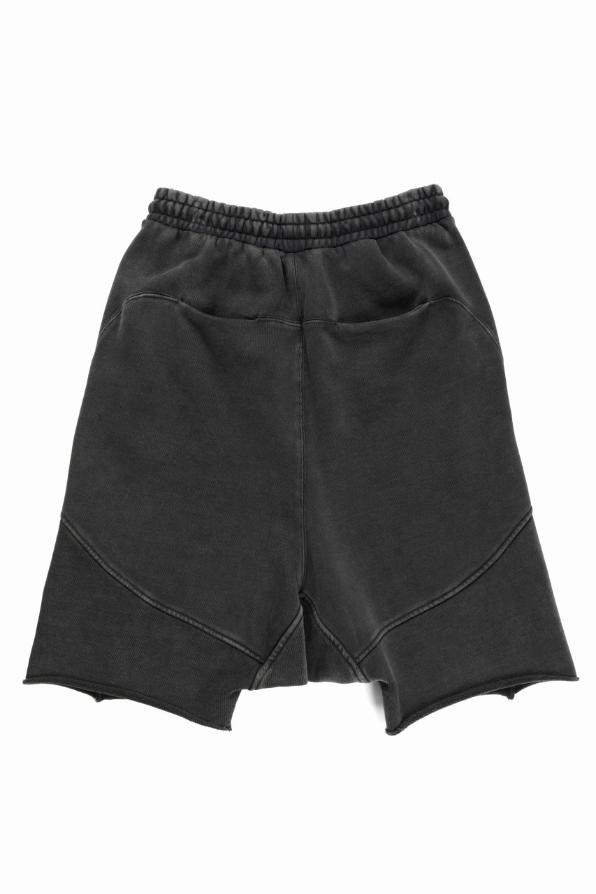 entire studios HEAVY DROP SHORT PANTS (WASHED BLACK)