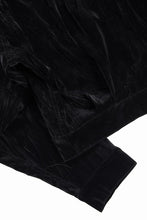 画像をギャラリービューアに読み込む, A.F ARTEFACT BIG POCKET SHORT BLOUSON / WASHER VELOR (BLACK)