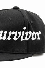 Load image into Gallery viewer, LASTMAN BASEBALL CAP &quot;SOUL SURVIVOR&quot; feat. STUDIO33 (BLACK)