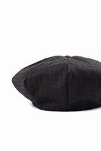 画像をギャラリービューアに読み込む, KLASICA OVER SIZED CLASSIC 8 PEICES BERET / FORK NEEDLE PUNCH SUPER 100&#39;s PENCIL STRIPE (IRON BROWN STRIPES)