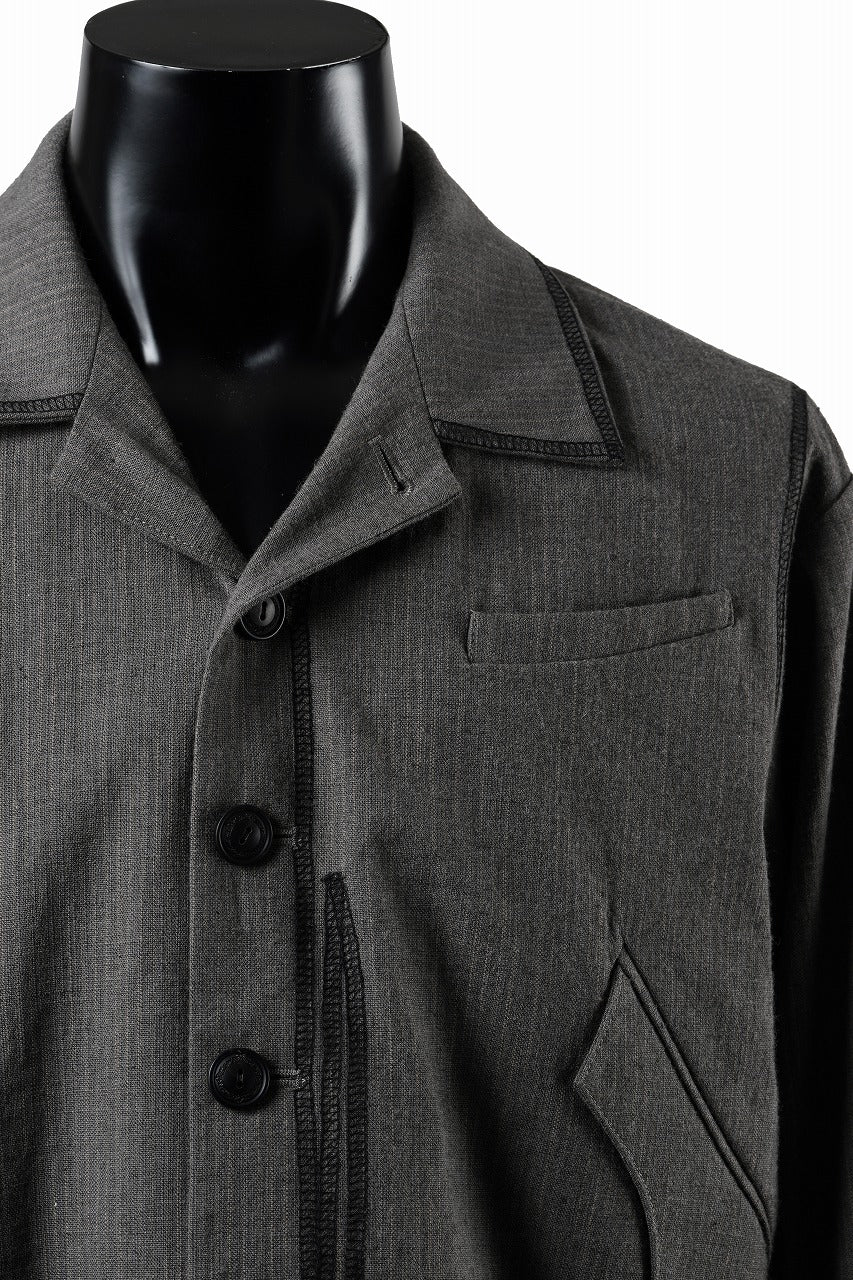 画像をギャラリービューアに読み込む, Professor.E "WIP" JACKET (GREY)