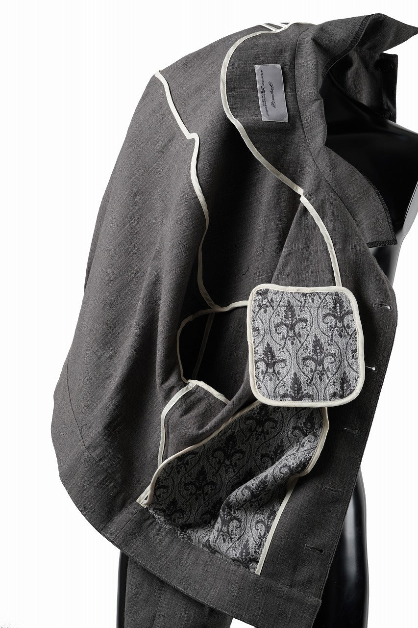 画像をギャラリービューアに読み込む, Professor.E "WIP" JACKET (GREY)