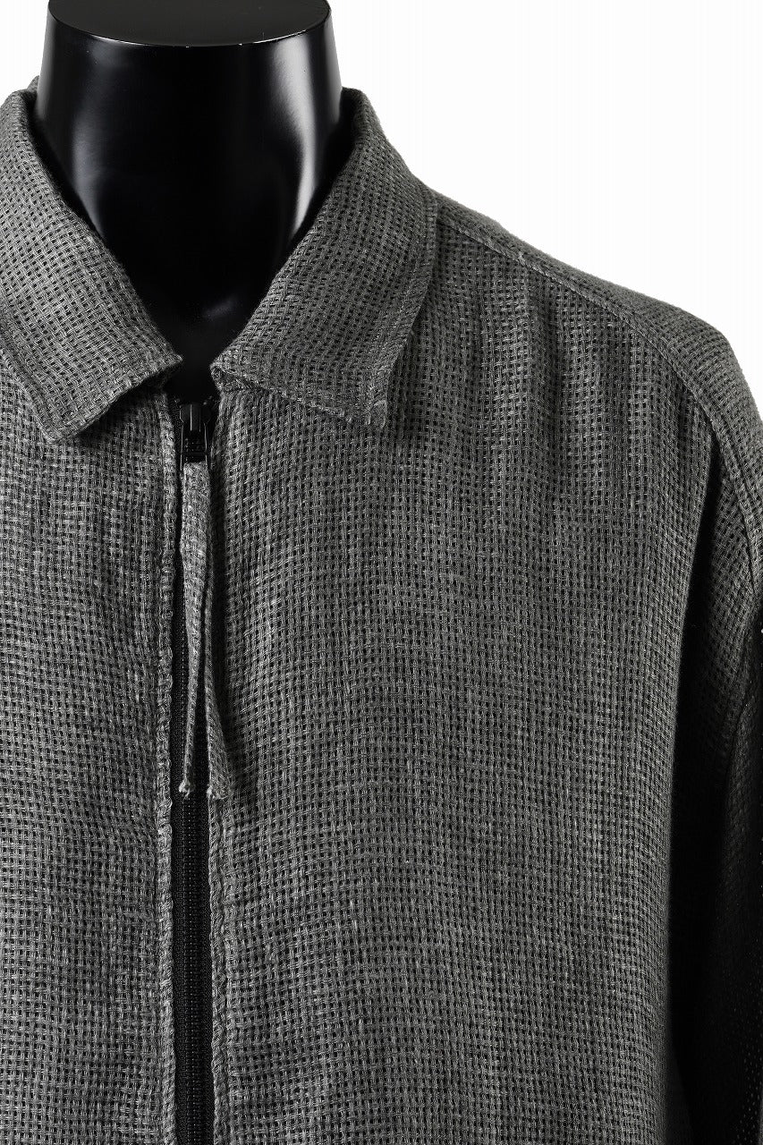 画像をギャラリービューアに読み込む, Professor.E MESH BOMBER JACKET (GREY)