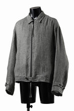 画像をギャラリービューアに読み込む, Professor.E MESH BOMBER JACKET (GREY)