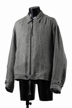 画像をギャラリービューアに読み込む, Professor.E MESH BOMBER JACKET (GREY)