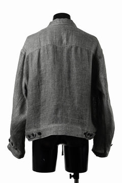 画像をギャラリービューアに読み込む, Professor.E MESH BOMBER JACKET (GREY)