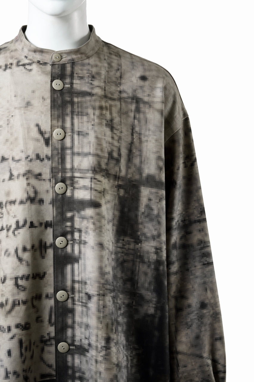 画像をギャラリービューアに読み込む, beauty : beast DIGITALLY PRINTED SHIRT JACKET (DIRT)