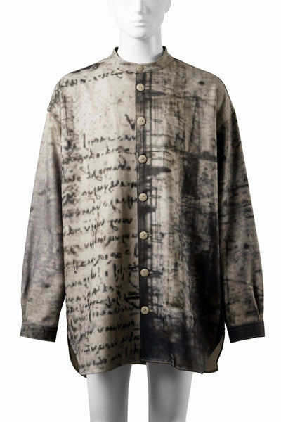 beauty : beast DIGITALLY PRINTED SHIRT JACKET (DIRT)
