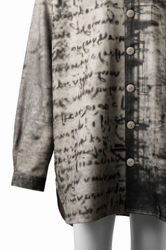 画像をギャラリービューアに読み込む, beauty : beast DIGITALLY PRINTED SHIRT JACKET (DIRT)