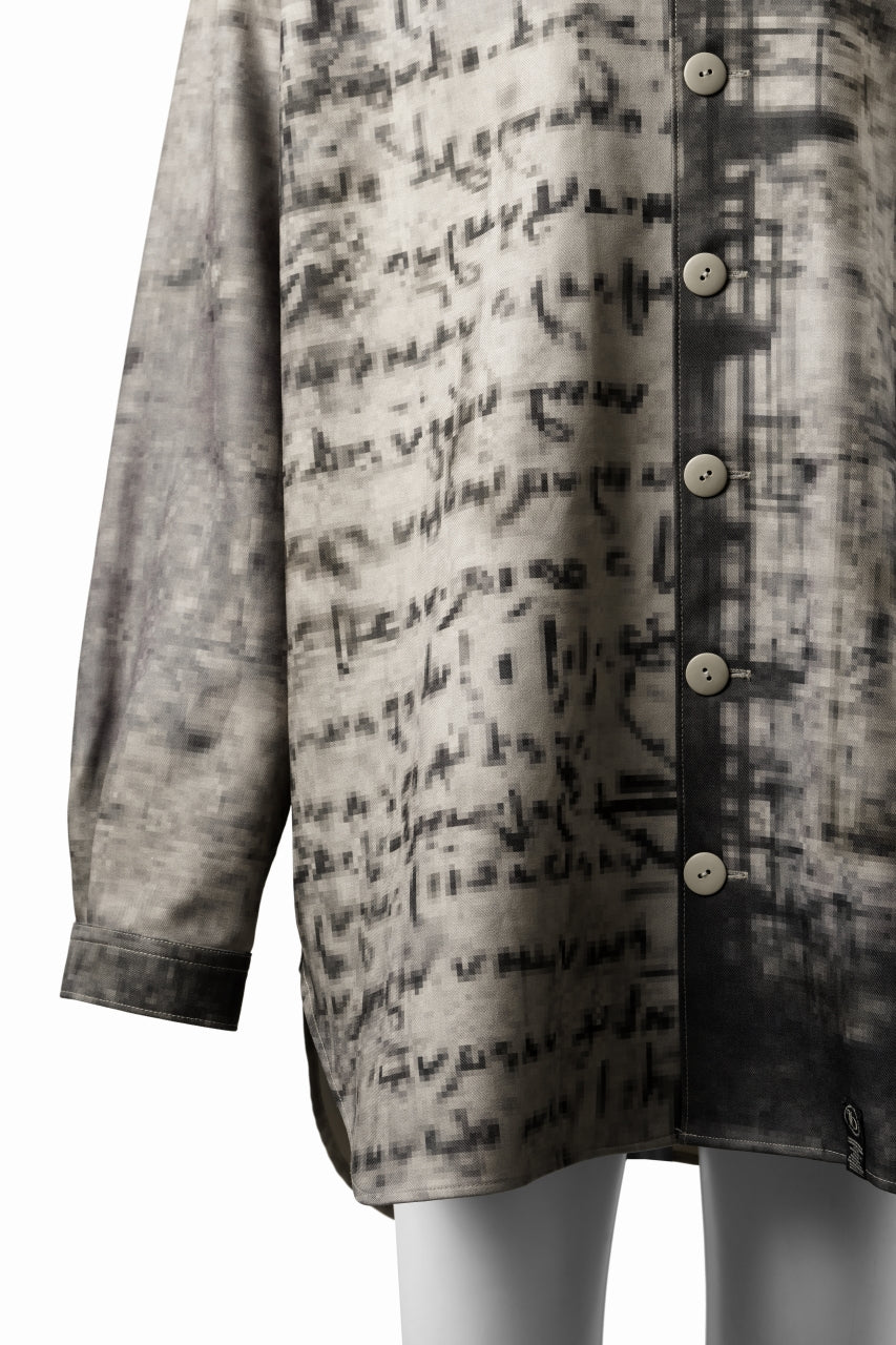 画像をギャラリービューアに読み込む, beauty : beast DIGITALLY PRINTED SHIRT JACKET (DIRT)